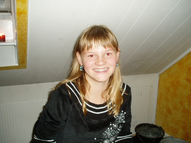Pernille var meget glad for alle gaverne :)