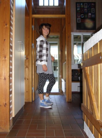 Nanna er i godt hum�r