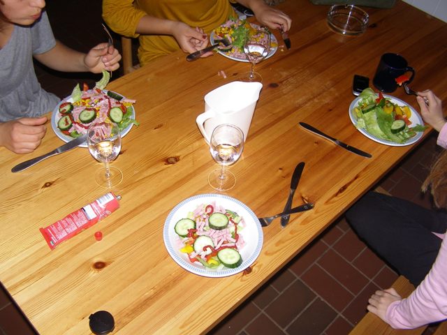 Aftensmaden - Salat med skinke i *host*min id�*host*
