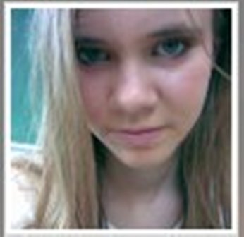 Christina som fotomodel p� engelsk-a-dagen ^^